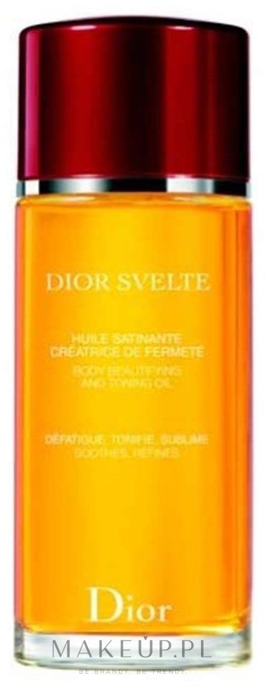 dior svelte body beautifying and toning oil